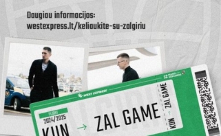 Skriskite kartu su komanda: "Žalgiris" sirgaliams siūlo unikalią kelionių patirtį